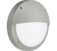 Luminosa Lighting Luminosa Led Eyelid Bulkhead Cct With Emergency & Daylight Sensor Grey 230V Ip65 18W