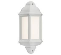 Luminosa Lighting Luminosa Led Half Wall Lantern - White, 230V, Ip54