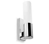 Luminosa Lighting Luminosa Leds C4 Dresde On 1 Light Bathroom Wall Light Chrome Ip44, E14