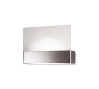 Luminosa Lighting Luminosa Leds C4 Led 1 Light Indoor Small Wall Uplighter Satin Nickel