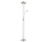 Luminosa Lighting Luminosa Leonas Mother & Child Lamp Nickel Matt Satined Glass Shade Led Dimmable 3000K