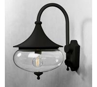 Luminosa Lighting Luminosa Libra Outdoor Classic Dome Down Wall - Matt Black, Ip23