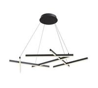 Line Integrated LED Ceiling Pendant Lamp Black