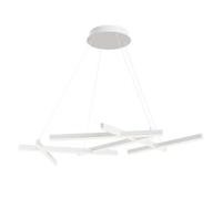 Line Integrated LED Ceiling Pendant Lamp White