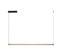 Luminosa Lighting Luminosa Lios Bar Pendant Ceiling Light Champagne Gold, Matt Black Triac Dimmable Led 28W 723Lm 3000K