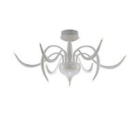 Luminosa Lighting Luminosa Llamas Ceiling 9 Light G4 White, Not Led/cfl Compatible