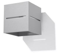 Luminosa Lighting Luminosa Lobo 1 Light Up Down Wall Light Grey, G9