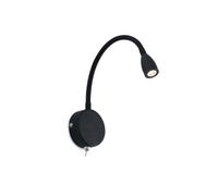 Loke LED Indoor Wall Light Reading Lamp Black Netlighting Black One Size