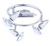 Luminosa Lighting Luminosa Lord Ceiling Spotlight Clusters Chrome 3X E14