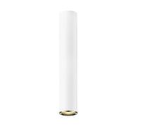 Luminosa Lighting Luminosa Loya Medium Surface Mounted Downlight, Matt White, French Gold, 1X Gu10