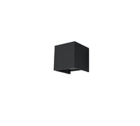 Luminosa Lighting Luminosa Luca Led 1 Light Up Down Flush Wall Light Black
