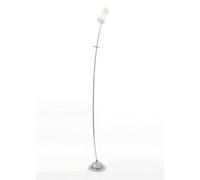 Luminosa Lighting Luminosa Lucia Floor Lamp In-Line Dimmer G9 Polished Chrome, Not Led/cfl Compatible