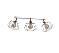 Luminosa Lighting Luminosa Luna Ceiling Spotlight Bar Silver, 63Cm, 1X E27