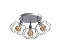 Luminosa Lighting Luminosa Luna Ceiling Spotlight Clusters Silver, 32Cm, 3X E27