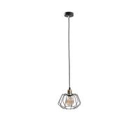 Luminosa Lighting Luminosa Luna Wire Frame Pendant Ceiling Light Gold, 25Cm, 1X E27