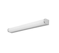 Netlighting Lungo Bathroom LED Flush Wall Light Chrome 1365lm 3000K IP44 in Grey Netlighting Grey