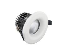 Luminosa Lighting Luminosa Luxfire Fir Downlight 70mm Cutout Ip65 410Lm 6W 3000K 36 Beam Dimmable 68Lm/w White