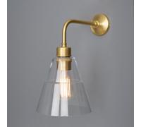 Luminosa Lighting Luminosa Lyx Wall Light, Satin Brass