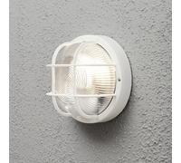 Luminosa Lighting Luminosa Mantova Outdoor Bulkhead Wall Light White Plastic Ip-44, Ip44