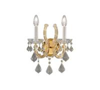 KOLARZ Maria Louise wall lamp 24 carat gold 2-bulb