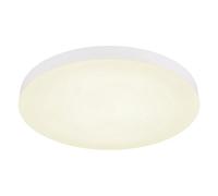 Luminosa Lighting Luminosa Matthew 50Cm Round Flush Ceiling Light White Matt Led 3000-6500K