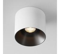 Luminosa Lighting Luminosa Maytoni Alfa Led Dimmable Surface Mounted Downlight White, Black, 2000Lm, 3000K