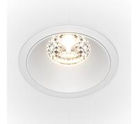 Luminosa Lighting Luminosa Maytoni Alfa Led Round Dimmable Recessed Downlight White, 1250Lm, 4000K