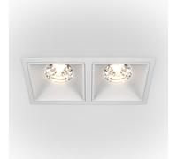 Luminosa Lighting Luminosa Maytoni Alfa Led Twin Recessed Downlight White, 2250Lm, 3000K