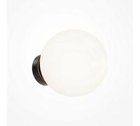 Luminosa Lighting Luminosa Maytoni Basic Form 20Cm Modern Wall Lamp Matt Black E14