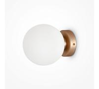 Luminosa Lighting Luminosa Maytoni Basic Form Small Modern Wall Lamp Gold E14