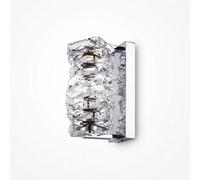 Luminosa Lighting Luminosa Maytoni Coil Modern Wall Lamp Chrome 3000K