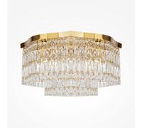 Luminosa Lighting Luminosa Maytoni Dune Modern 6 Light Ceiling Light Gold E14
