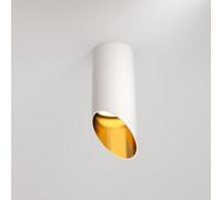 Luminosa Lighting Luminosa Maytoni Lipari Surface Mounted Downlight White, Gold, 15Cm Gu10