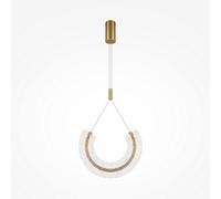 Luminosa Lighting Luminosa Maytoni Maya I Modern Integrated Led Pendant Ceiling Light Gold 3000K