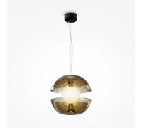 Luminosa Lighting Luminosa Maytoni Rebel Modern Globe Pendant Ceiling Light Gold 3000K