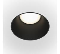 Luminosa Lighting Luminosa Maytoni Share Round Recessed Downlight Black Gu10