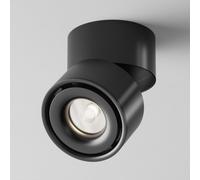 Luminosa Lighting Luminosa Maytoni Yin Dimmable Surface Mounted Downlight Black 4000K