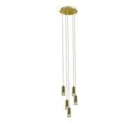 Luminosa Lighting Luminosa Mentin Modern 5 Light Cluster Pendant Ceiling Light Led, 3000K