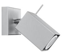 Luminosa Lighting Luminosa Merida 1 Light Spotlight Grey, Gu10
