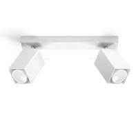 Luminosa Lighting Luminosa Merida 2 Light Spotlight Bar White, Gu10