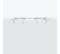 Luminosa Lighting Luminosa Merida 4 Light Spotlight Bar White, Gu10