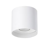 Luminosa Lighting Luminosa Mika Round Minimalistic Surface Mounted Downlight White 1X Gu10