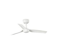 DC Ceiling Fan Mini Punt WH-WH with Remote