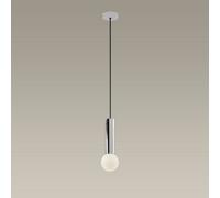 LEDS-C4 Mist bathroom hanging light IP44 chrome