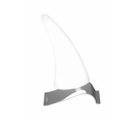 Luminosa Lighting Luminosa Mistral Table Lamp Left 6W Led 3000K, 540Lm, Polished Chrome, Frosted Acrylic
