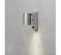 Luminosa Lighting Luminosa Modena Outdoor Modern Down Single Wall Light Stainless Pir Motion Sensor, Ip44