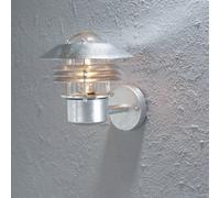Luminosa Lighting Luminosa Modena Outdoor Modern Grill Lantern Up Light Galvanised Steel, Ip44