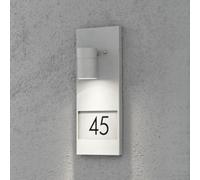 Konstsmide Modena 7655 house number light, grey