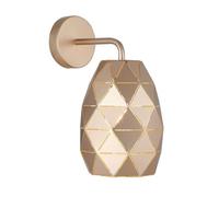Luminosa Lighting Luminosa Modern Dome Wall Lamp Golden Champagne 1 Light , E27