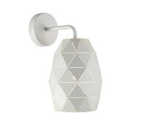 Luminosa Lighting Luminosa Modern Dome Wall Lamp White 1 Light , E27